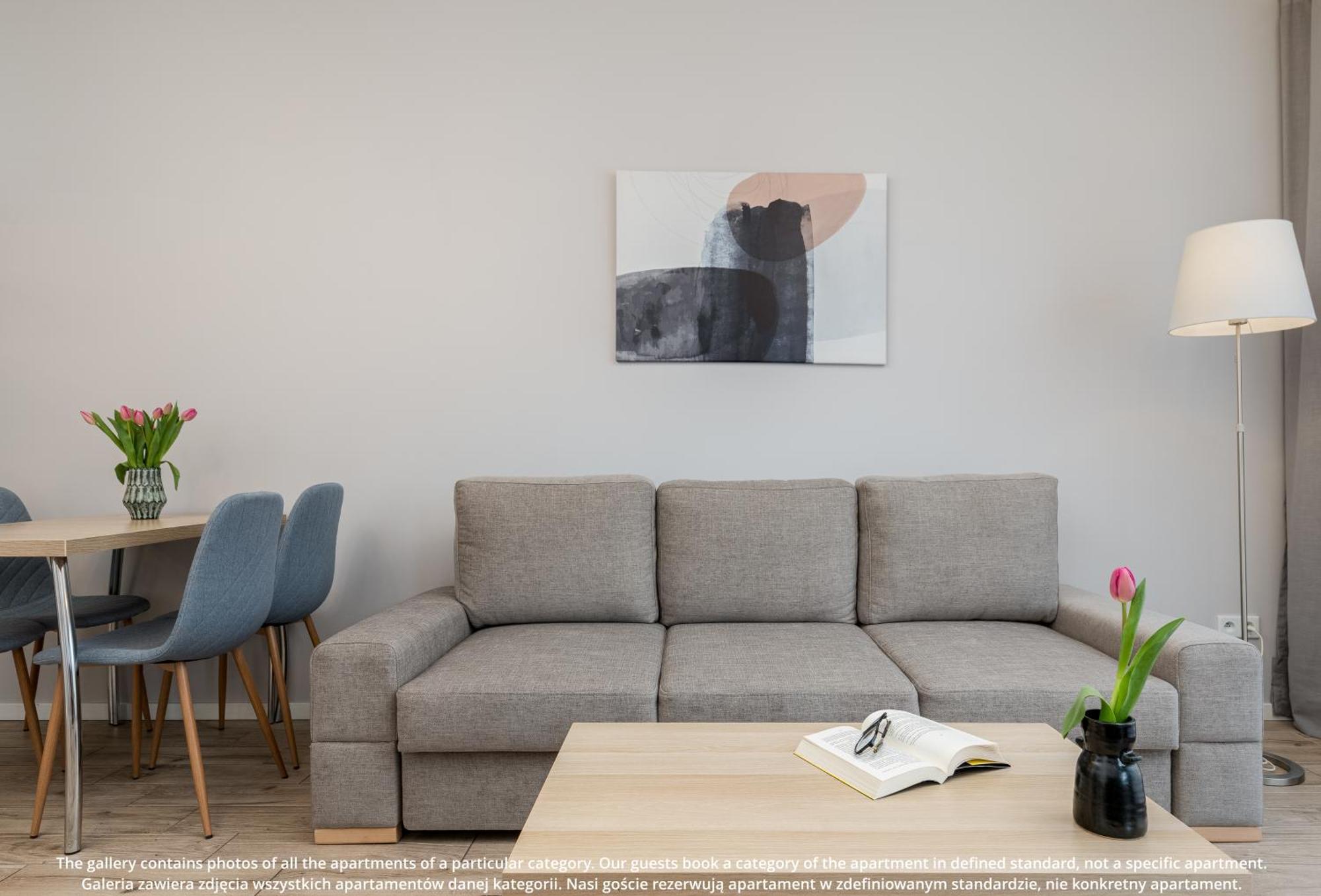 Apartament Browar Lubicz | Balcony | Elevator | Free Garage *